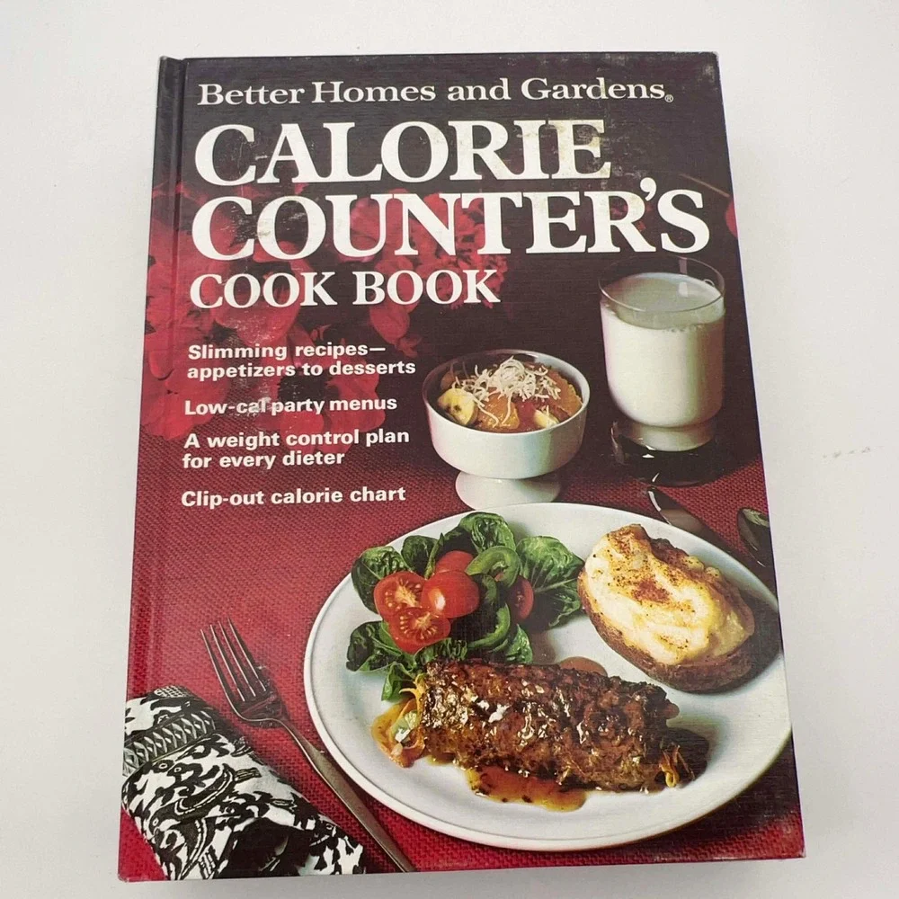 Vintage Better Homes & Gardens‎ 1970s Cookbook Set 4 Calorie Cookies Casserole